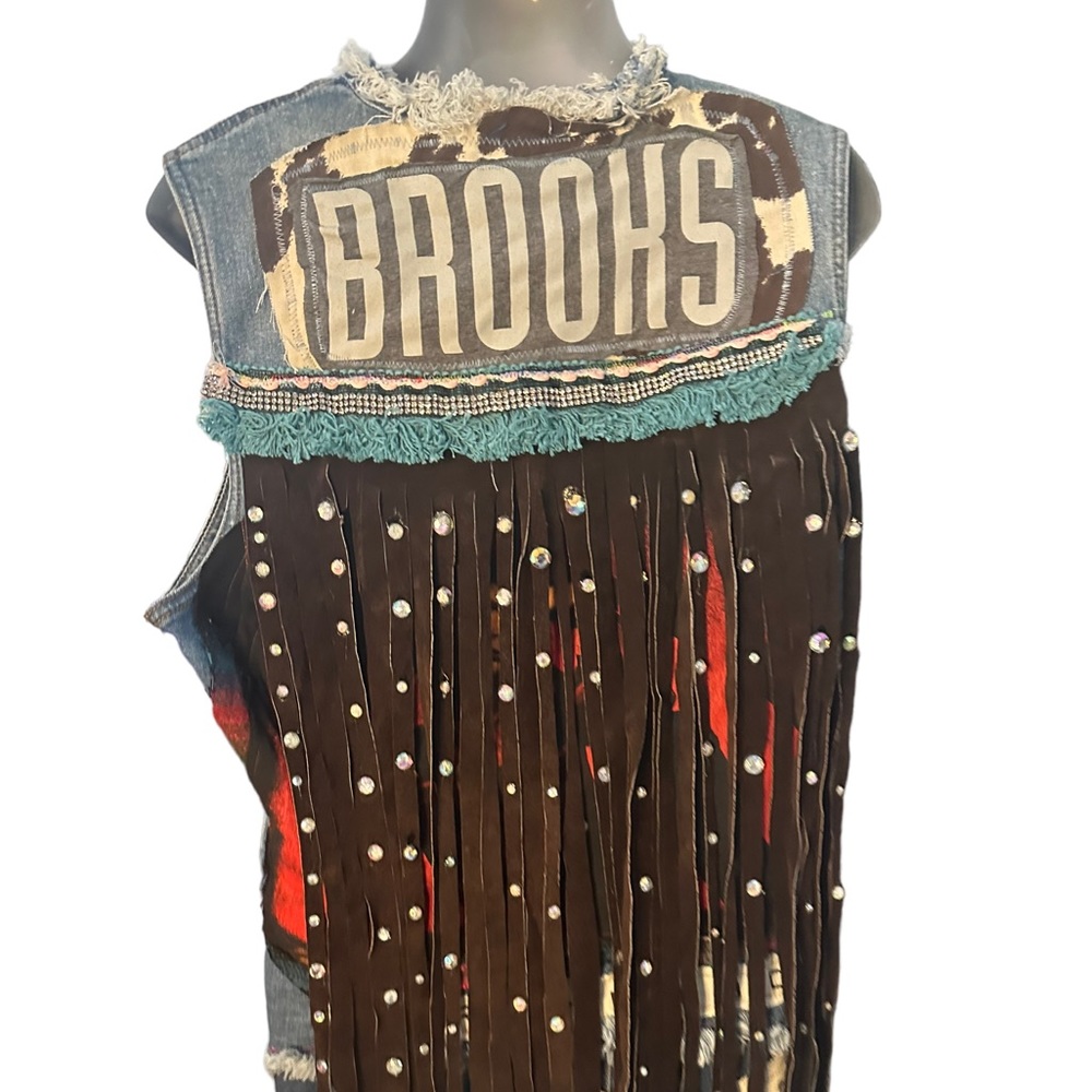 Custom made Vintage Garth Brooks Vest